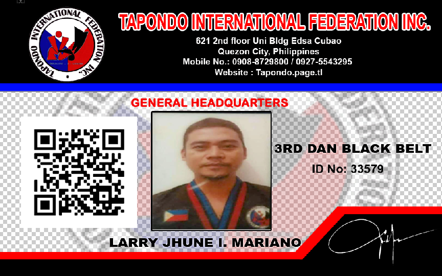 LARRY JHUNE I. MARIANO .